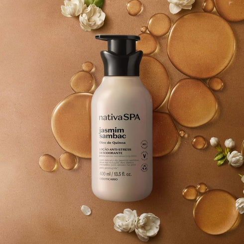 O Boticário Nativa SPA Jasmim Sambac Anti-stress Hydrating Body Lotion 400ml